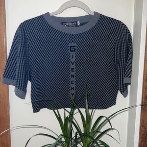 Rare vintage Givenchy Sport cropped sweater